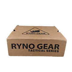 Ryno Gear RY426 Men’s Tan 6″ Tactical Boots Size 9 Socks Included