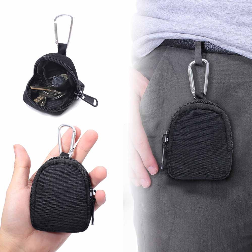 Tactical Mini Coin Pouch EDC Utility Belt Waist Bag Tool Gadget Organizer Pack