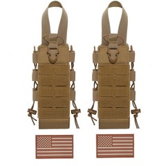 TSG Molle Water Bottle Holder Molle Pouch Carrier with Strap for Walking