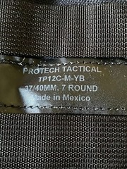 Safariland Protech TP12C Navy Utility Pouch 8X7″ Zipper Closure Molle 7 Dividers