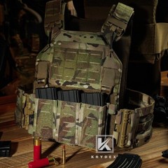 KRYDEX Triple .223 5.56 Magazine Pouch Tactical Placard with Kydex Insert Camo