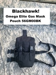 Blackhawk! Old Generation/School Omega Elite Gas Mask Pouch Black