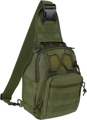 Durable Army Green Tactical Backpack with MOLLE System – Outdoor Everyday Carry