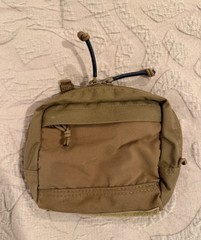 4x 5.11 Tactical MOLLE Utility/Admin Pouches – Coyote Tan